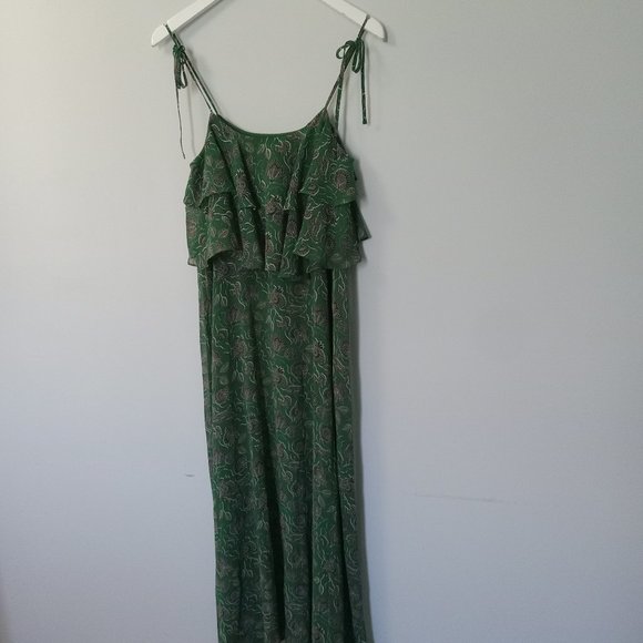 REBECCA MINKOFF | Green Floral Dress - Picture 3 of 11